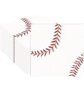 40PCS Baseball Paper Napkins 13 x 13 Inches Luncheon Napkins Cocktail Napkins Disposable Sports T...