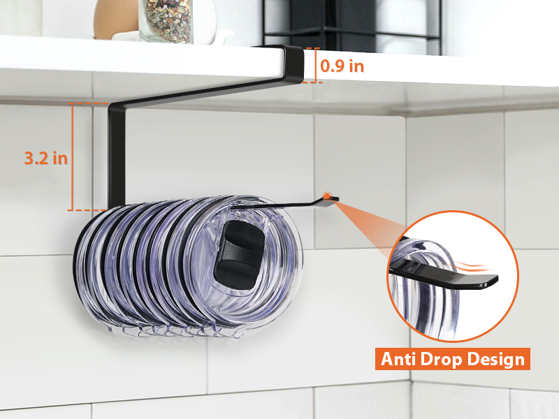 household organization must haves travel mug lid organizer lid hook for cups coffee lid holder