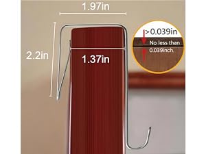 Adjustable hooks