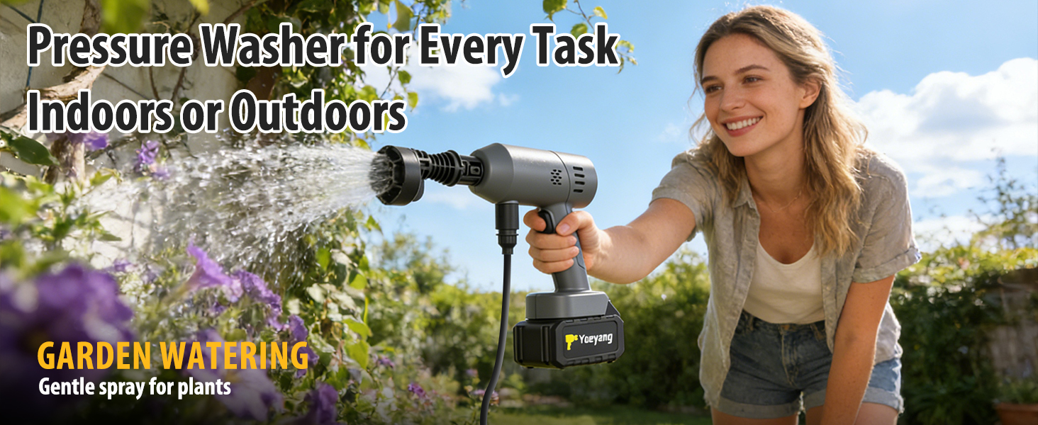 cordless power washer portable