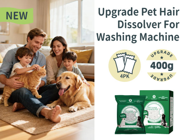 pet hair dissolver for washing machine