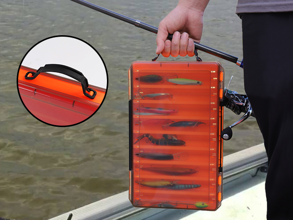 double sided tackle box