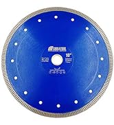 SHDIATOOL 10 Inch Diamond Saw Blade Cutting Porcelain Tile Ceramic Granite Marble Brick