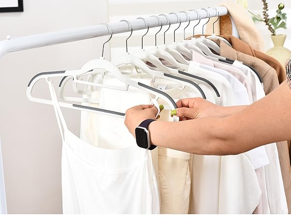 plastic hangers