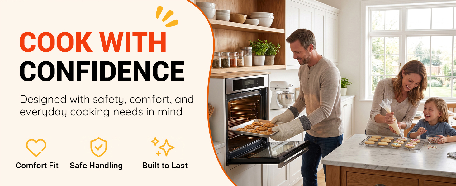 Designed with safety, comfort, and everyday cooking needs in mind