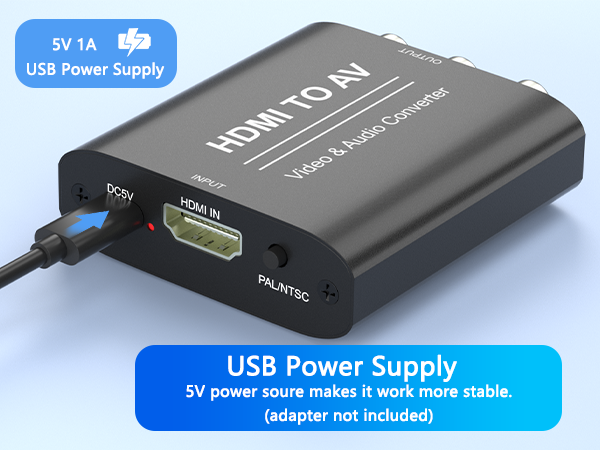 HDMI to RCA Converter