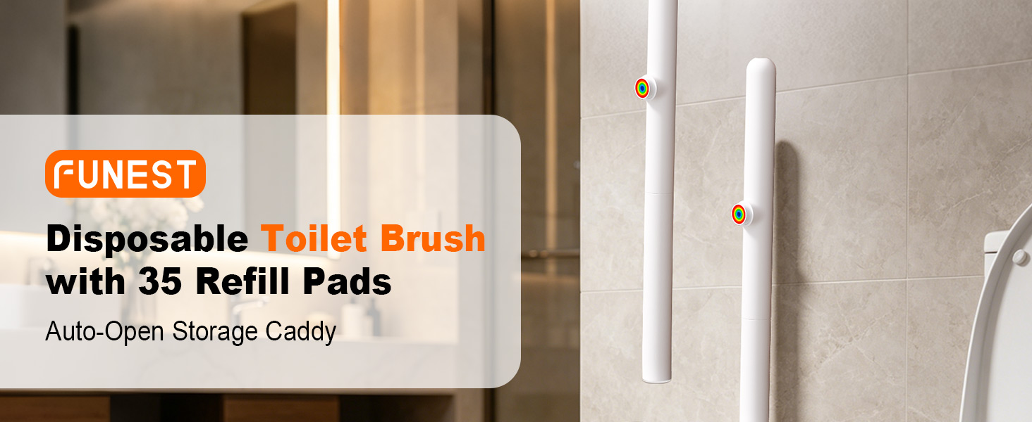 Disposable Toilet Brush