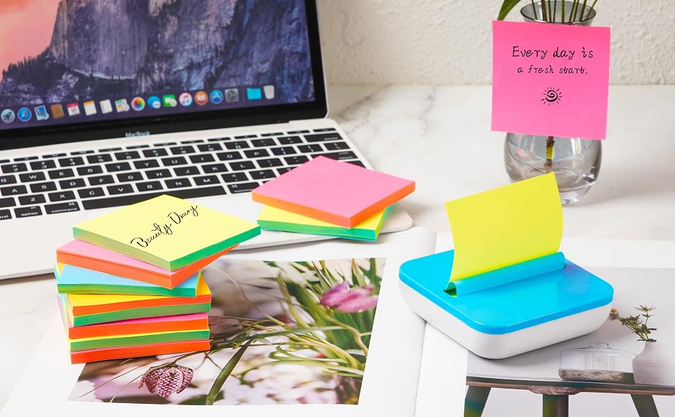 Alternating Super Sticky Notes
