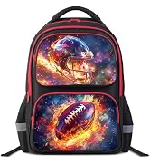 HiGaits Cartoon Kids Backpack for School - 17 Inch Lightweight Bookbag with 3D Reflective Design ...