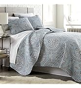 Southshore Fine Living, Inc. Full/Queen Quilt Bedding Set, Paisley Full Size Summer Bedspread, Bo...