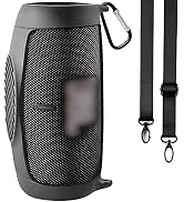 Silicone Case Cover for JBL Charge 5 Portable Bluetooth Speaker, Travel Gel Soft Skin,Waterproof ...