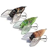 KINGDOM 3PCS Topwater Fishing Lures for Bass Whopper Popper Fishing Lure for Bass Catfish Pike Pe...