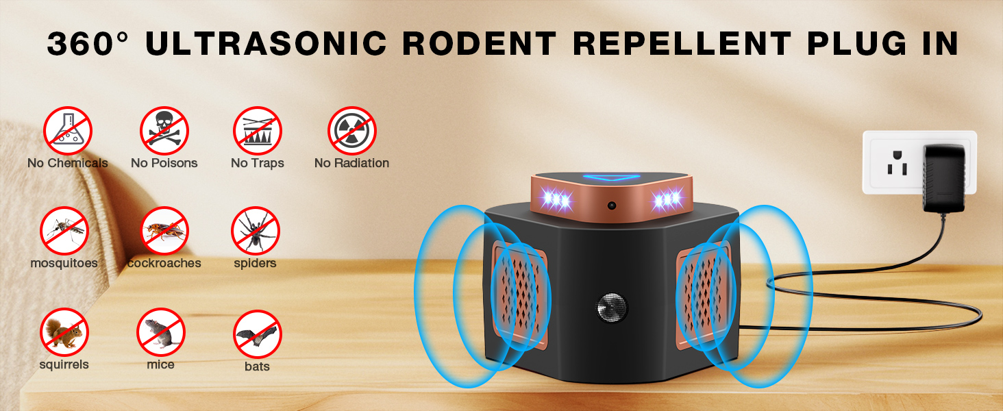 ultrasonic pest repeller