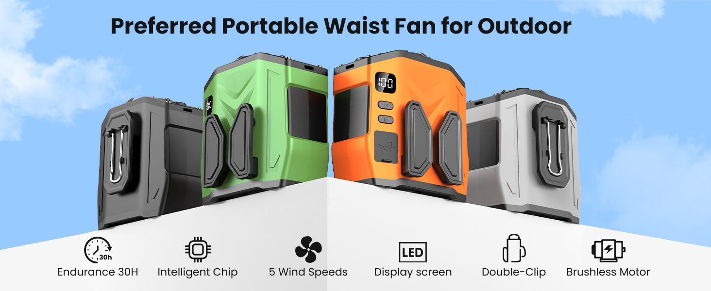 Waist fan