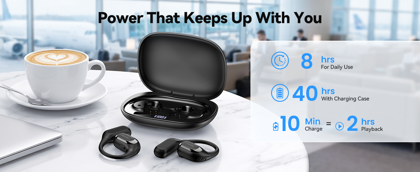 bluetooth earbuds with battery life