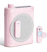 Gicorino Voice Amplifier for Teachers with Dual Magnetic Wireless Lavalier Microphones & Noise Re...