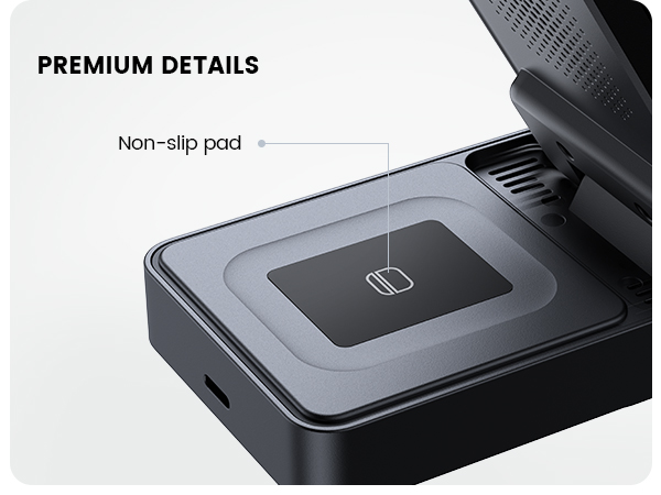 3 in 1 magsafe wireless charging station apple magnetic travel compact foldable watch airpods