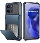 AFGHOA for Moto G Power 5G 2025 Wallet Case,5 Credit Card Holder for Moto G Power 5G 2025,Flip Co...