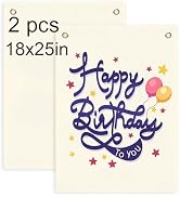 2 pcs sublimation blank canvas banner hanging flag banner for nursery wall decor for kids room de...