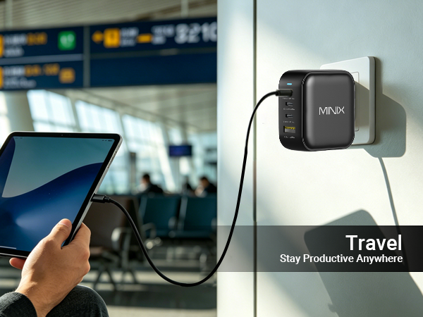 MINIX NEO P3 100w 4 ports usb c charger block