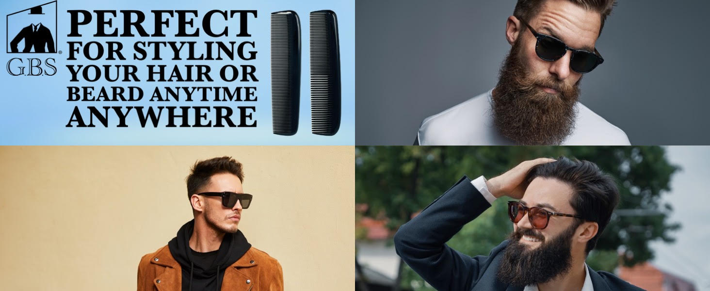 pocket unbreakable comb for men