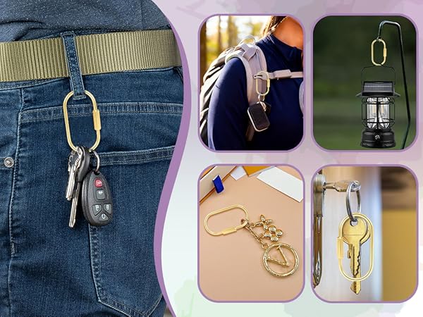 Brass Keychain