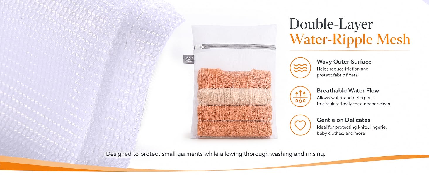 Double-Layer Water-Ripple Mesh