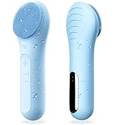 Face Scrubber, NågraCoola CLIE Facial Cleansing Brush, Waterproof and Rechargeable Face Scrub Bru...