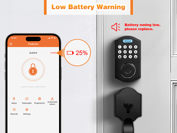 Low Battery Warning