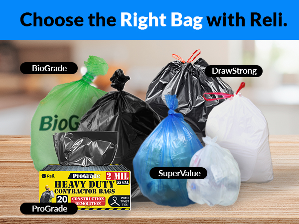 Choose the Right Bag with Reli.