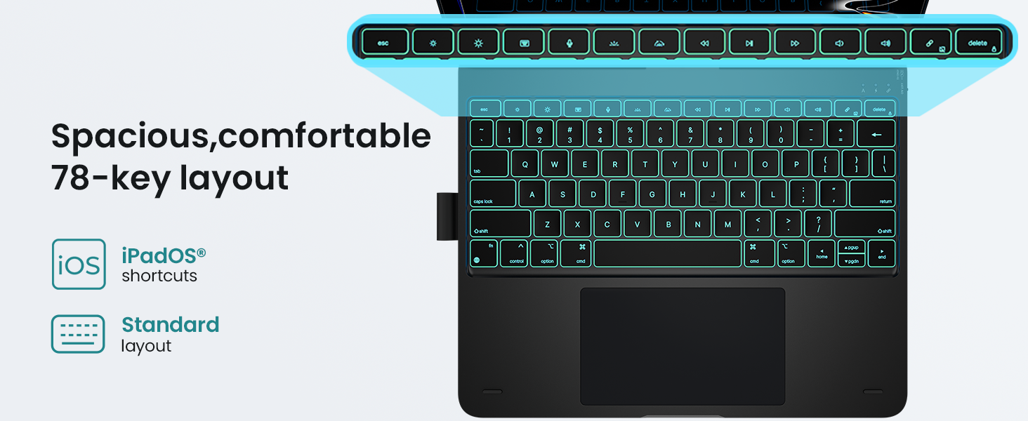 78-key layout