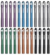 FASTPRO 24-Pack Pen Light, Aluminum LED Penlights with Batteries Included & Pre-Installed, Pocket...