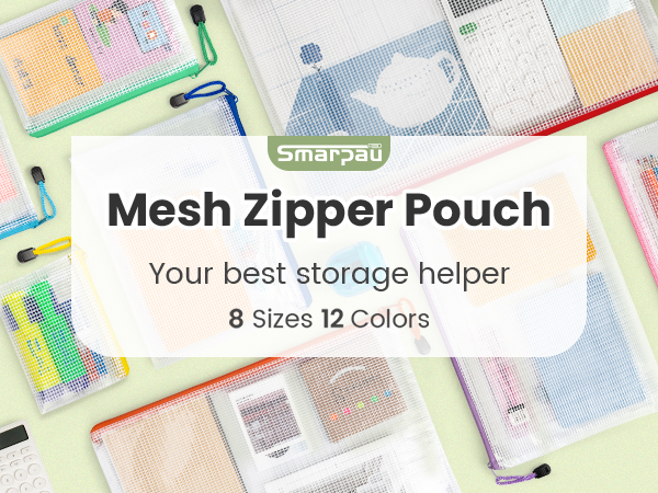 Mesh Zipper Pouch