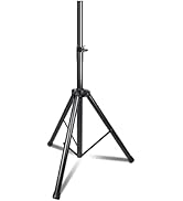 Universal Speaker Stand Tripod for Large Speakers Heavy Duty Adjustable Speaker Stands 37-70 Inch...
