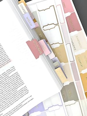 Bible Highlighters with Topic Bible Tabs for Bible Journaling