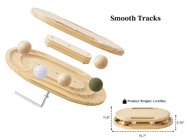 Cat Scratcher with Ball