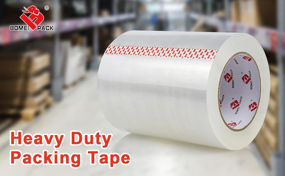 6-inch Heavy Duty Clear Packaging Tape