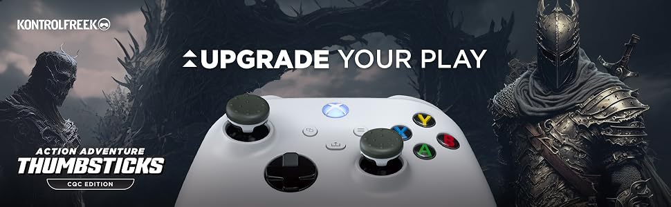 Upgrade your play with control freek CQC Thumbstick extenders and grip covers