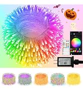 240LED 88FT Smart Color Changing Halloween String Lights RGB App & Remote | Music Sync, 16 Millio...
