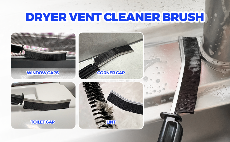 dryer lint brush vent cleaner
