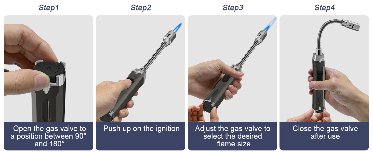 refillable long lighter