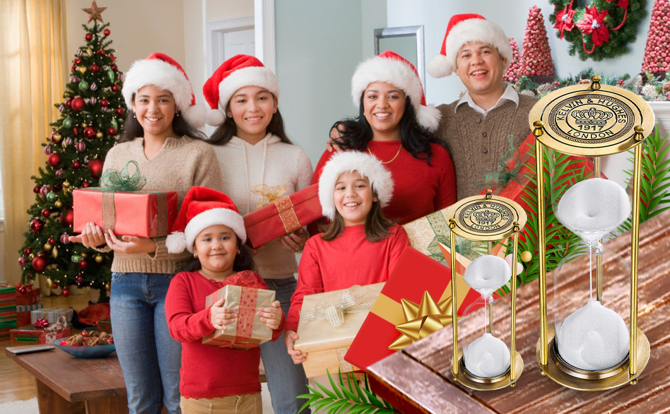 The hourglass timer is also a perfect gifts for your family or friends