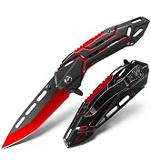 GUANYISTO Pocket Knife for Men, EDC Tactical Knife Folding Knife, Pocket Knives for Outdoor Survi...