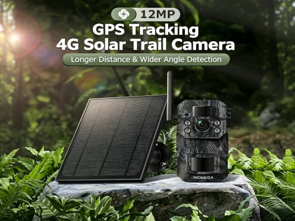 INQMEGA 4G SOLAR TRAIL CAMERA