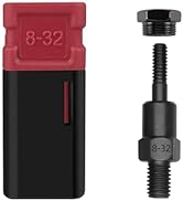 Duratl Replacement Mandrel for Rivet Nut Tool Kit Rivnut Tool, Rivet Nut Mandrel & Nose Piece, 8-32