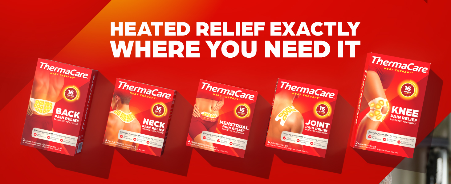 heated relief exactly where you need it