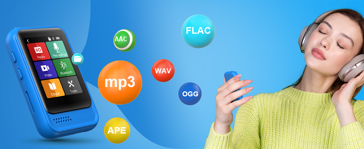 Multi-function mp3 player for kids