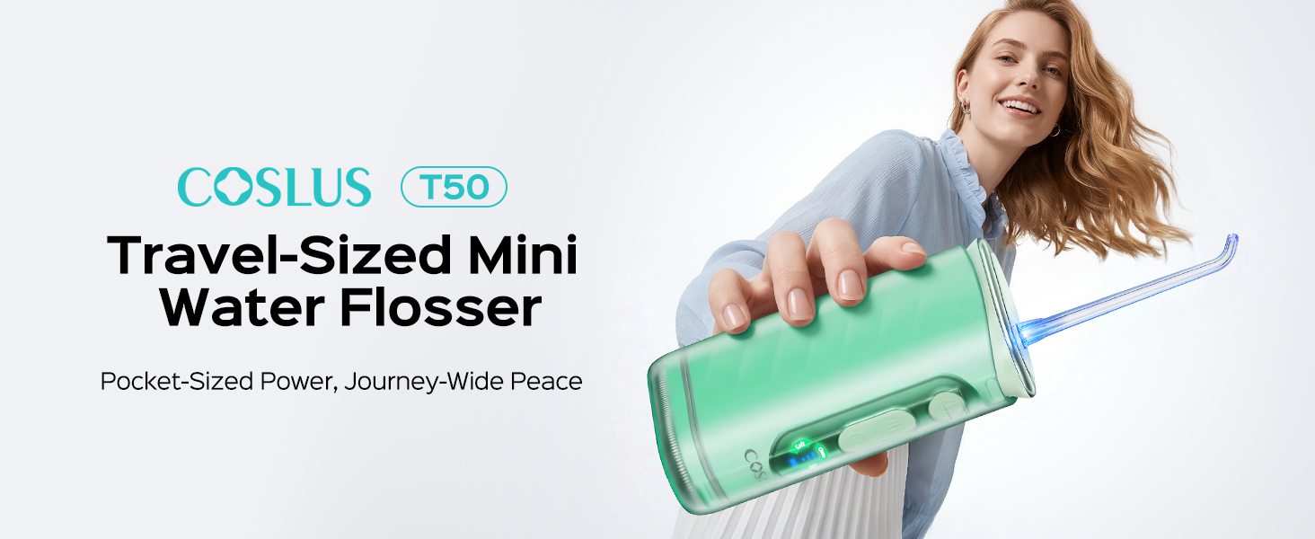 COSLUS T50 Portable Water Flosser for Travel