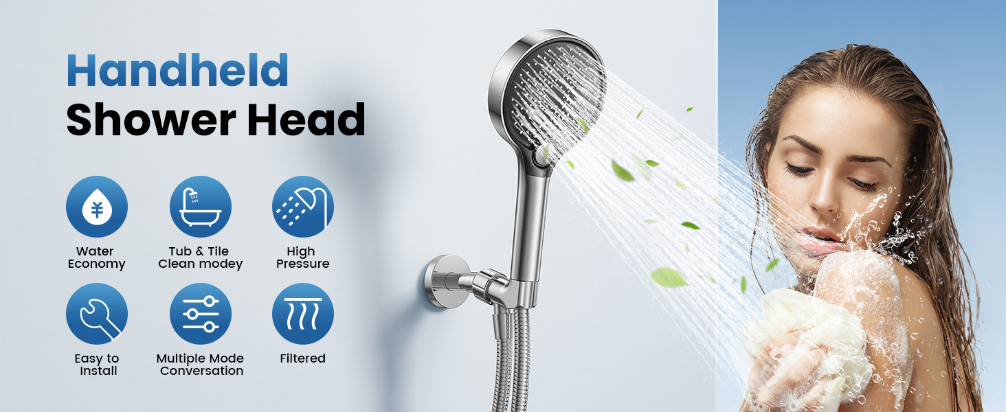 handheld shower head
