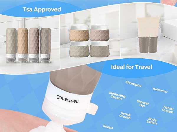 Travel Bottles for Toiletries